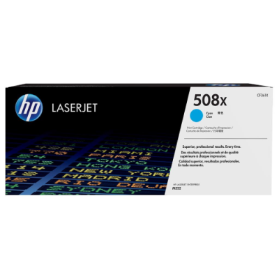 HP 508X High Yield Cyan Toner