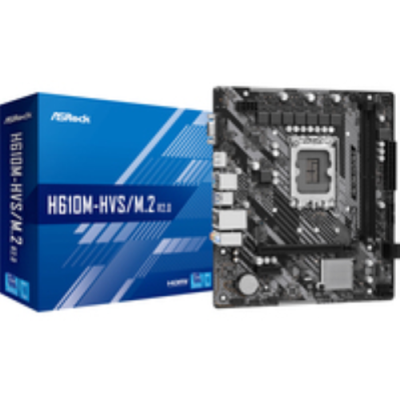 ASROCK MB H610. H610M-HVS/M.2 R2.0. LGA1700 . mATX