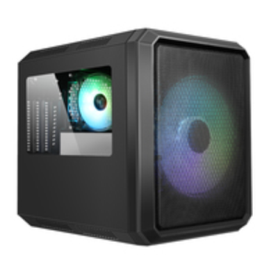 Case QBO 8 EVO - Micro ATX- USB3- 200+120mm ARGB fan- Card Reader- 3x Trasp Window