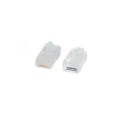 PLUG RJ45 UTP PER RETE CAT.5E TRANS CONF. 10PCS ADJ