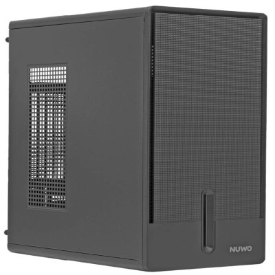 NUWO CASE OFFICE M-ATX NUWO QUARTZ QK200 NERO 0.6MM SPCC 2*USB3.0/2.0 TYPE-C