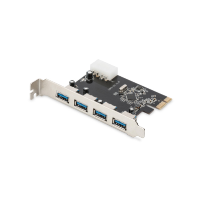 SCHEDA PCI-E USB 3.0 4 PORTE 5BIT/S