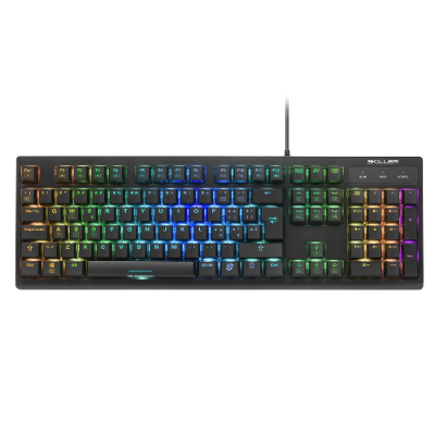 SHARKOON TASTIERA GAMING MECCANICA SKILLER MECH SGK30. SWITCH BLUE. LAYOUT ITA. RGB PERSONALIZZABILE