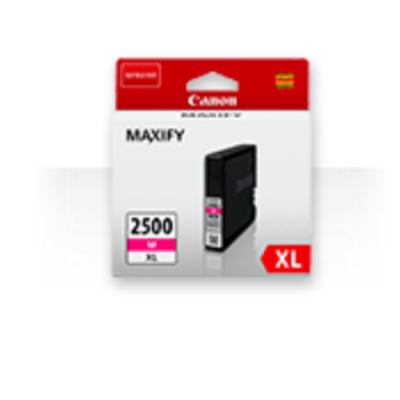 CANON CART INK MAGENTA PGI-2500XL PER MAXIFY MB4050. MB5050. MB5350