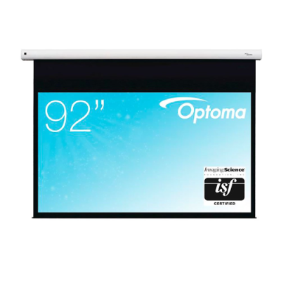 OPTOMA TELO PER VIDEPPROIETTORE MOTORIZZATO 16:10. BIANCO. PROIEZIONE 203 x 114.5 cm
