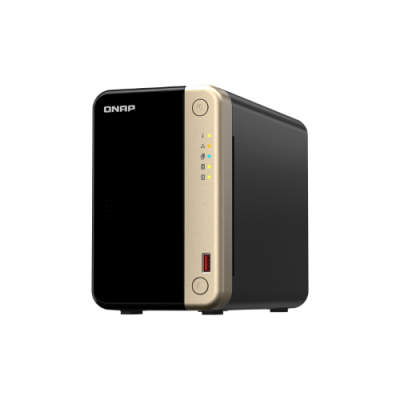 QNAP NAS TS-264 Tower 2-Bay CPU Celeronr N5105/N5095 quad core + 8 GB DDR4 + 2x SATA 2.5`/3.5` + 2X