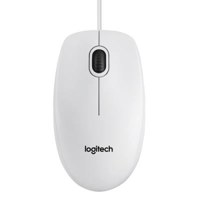 Mouse LOGITECH OEM - B100- USB- Ottico- Bianco