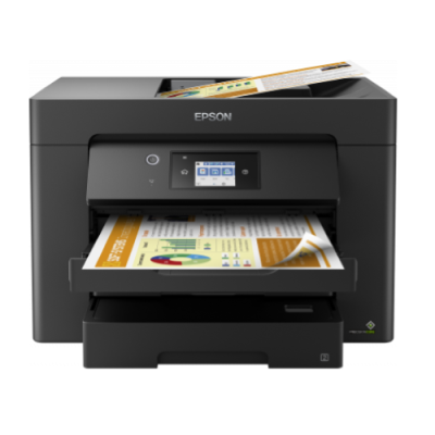 EPSON MULTIF. INK A3 COLORE. WF-7830DTWF. 12PPM. FRONTE/RETRO. USB/LAN/WIFI. 4 IN 1