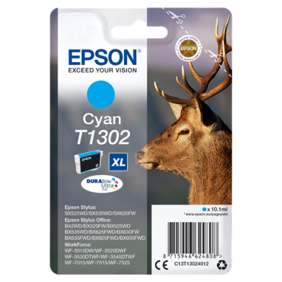 EPSON CART INK CIANO PER SO B42WD/WF PRO 7015. SERIE XL CERVO