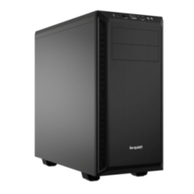 BE QUIET! CASE ATX PURE BASE 600. 7 HDD SLOT. 2XUSB3.0. 1XAUDIO I/O. BLACK