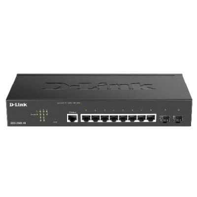 D-LINK SWITCH 8 PORTE GIGABIT MANAGED INCL. 2 X SFP
