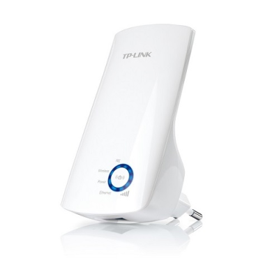TP-LINK Extender Wi-Fi- 300Mbps- 2T2R- 802.11b/g/n- 1 10/100M LAN- Button- AP mode- 2 antenne interne