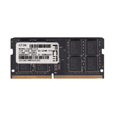 DDR4 16GB 2666 MHZ SO-DIMM FCM CL19 PC4-21300 1.2V UNBUFFERED MAC