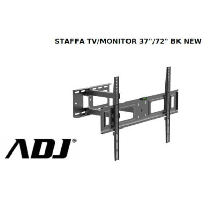 STAFFA TV/MONITOR 37/72 BK NEW MAX 50KG MAX VESA 600*400 SNODO180?