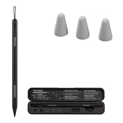ACTIVE STYLUS PEN 8.9XL167MM MPP2.0 4096 PRESSURE 2 BOTT.BLACK