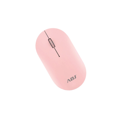 MOUSE WIRLESS OTTICO 3D EGG PINK 1000 DPI 3 TASTI PLUG&PLAY ADJ