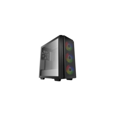 DEEPCOOL CASE MID TOWER CG560 TG 3x120+1x140mm FAN R-CG560-BKAAE4-G-1