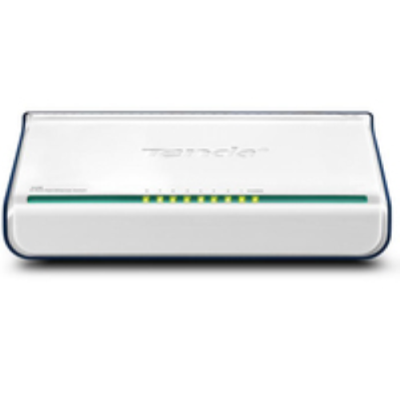 Tenda SWITCH SOHO S108 - 8P LAN 10/100- IEEE 802.3ux- Capacità 1.6Gbps INPUT 100-240V AC50/60HZ OUTPUT 5.0V 0.6A