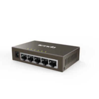 Tenda SWITCH BUSINESS TEG1005D - IEEE 802.3uxab- 5x Gigabit LAN- Capacità 10Gbps- Protezione fulmini 6KV su ogni porta