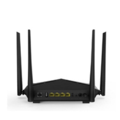 Tenda ROUTER WIRELESS V12 - 802.11b/g/n/ac-802.3-802.3u-802.1Q- 2.4GHz:<20dBm-5GHz:<23dBm- 3LAN 1LAN/WAN 1RJ11 USB2- 4 ant 5dBi