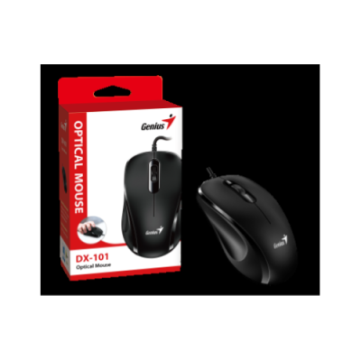 GENIUS MOUSE USB DX-101 FULL SIZE BLACK