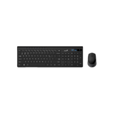 GENIUS TASTIERA + MOUSE WIR. SLIMSTAR 8230 D.MODE (BT + 2.4gHZ) BLACK IT