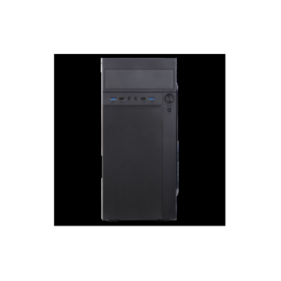 ITEK CASE THEON - MID TOWER. MATX. PSU 500W. 2XUSB3. FULL BLACK