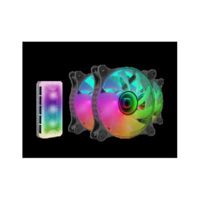 Mars Gaming MF-3DKIT Black. Kit 3 Ventole ARGB 360?