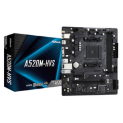 MB Asrock AM4 A520 HVS 2x DDR4 D-SUB HDMI M-ATX