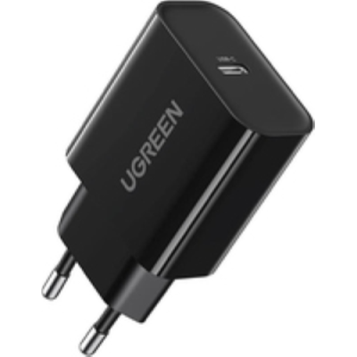 UGREEN Caricatore USB Type C 20W PD Black