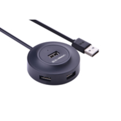 UGREEN HUB USB2.0 - 4 Porte USB2.0- 1m (Black)