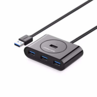 UGREEN HUB USB3.0 - 4 porte USB3.0- 1m (Black)
