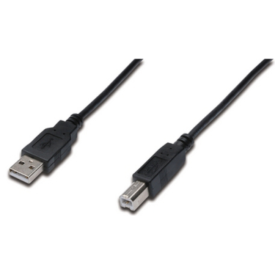 CAVO USB 2.0 A-B 3MT M/M BK