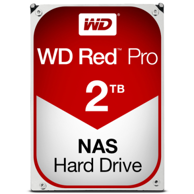 WESTERN DIGITAL HDD RED PRO 2TB 3.5 7200RPM SATA 6GB/S BUFFER 64MB