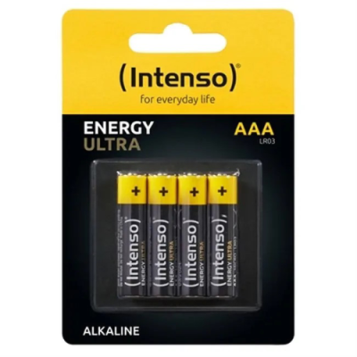 INTENSO BATTERIE ALCALINE ENERGY ULTRA AAA LR03 4PCS BLISTER