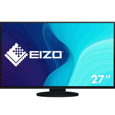 EIZO MONITOR 27 LED IPS 16:9 2560X1440 350 CDM. USB-C. VGA/DP/HDMI. FLEXSCAN EV2781-BK