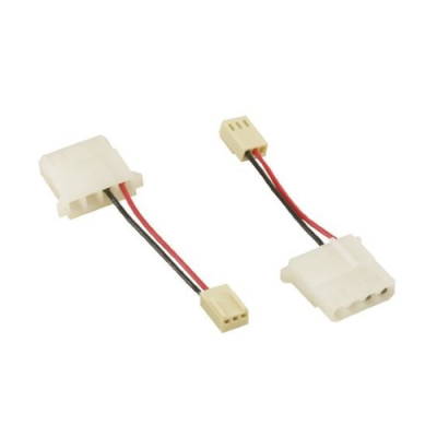 InLine Cavo alimentazione ventola 3pin da 1x 4pin maschio 5.25 (Alimentatore). (No tachimetrico )