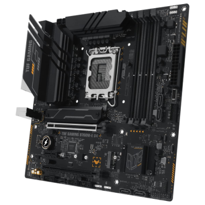 ASUS MB B760. TUF GAMING B760M-BTF WIFI D4. LGA 1700. DDR4. MATX. 90MB1E50-M0EAY0. HYDDEN CONNECTOR