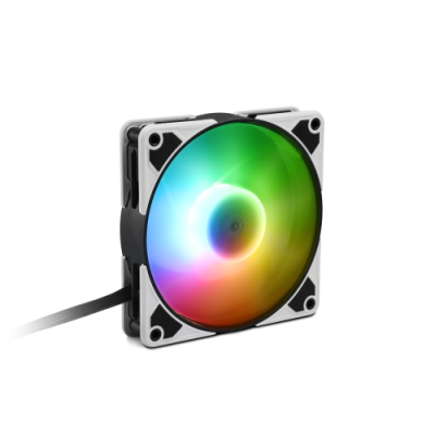 SHARKOON VENTOLA SILENTSTORM 120 RGB FAN PWM. ADDRESSABLE RGB . 120X120X25