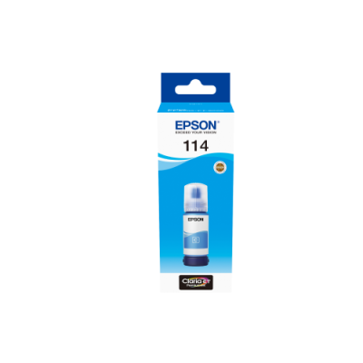 EPSON CART. CIANO 114 ECOTANK CYAN INK BOTTLE