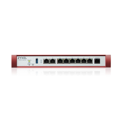 ZYXEL FIREWALL CONS. 50 UTENTI. BANDA FINO A 5GB. 2P2.5GB+6PGB LAN/WAN. DESKTOP/RACK