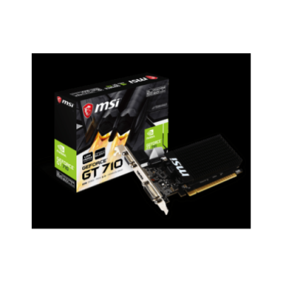 VGA MSI NVIDIA GT 710 2GD3H LP 2GB DDR3 HDMI/VGA/DVI