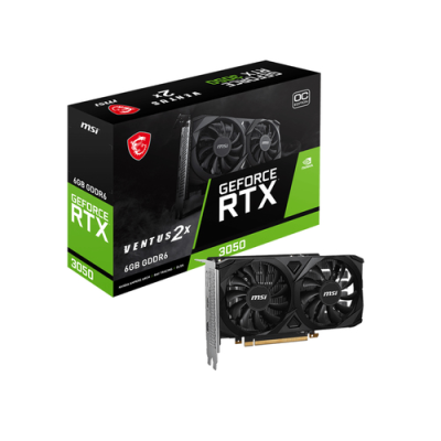 VGA MSI GEFORCE RTX 3050 VENTUS 2X E 6G OC