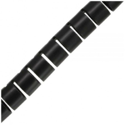 InLine Spirale protezione cavi. diametro 20mm. flessibile. nera. 10m