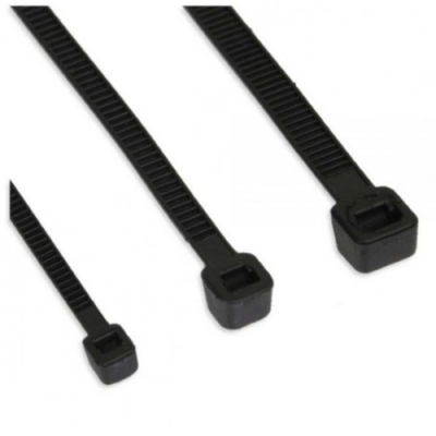 InLine Fascette per cablaggio. 250x4.8mm. colore nero. 100pz