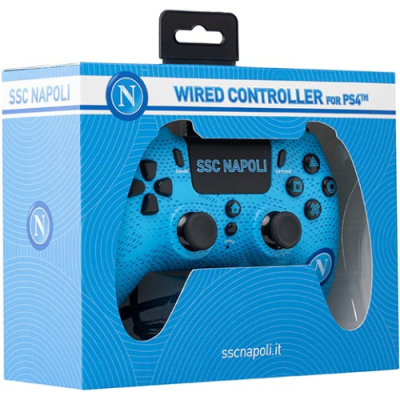 QUBICK PS4 Controller Wired SSC Napoli 2.0