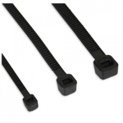 InLine Fascette per cablaggio. 100x2.5mm. colore nero. 100pz