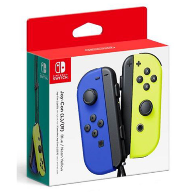 NINTENDO Set 2 Joy-Con Blu-Giallo Neon