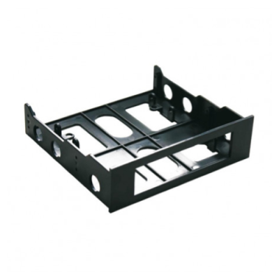 ADATTATORE 1HDD 3.5``/5.25`` BK X CASE C/8 VITI PLASTICA ADJ