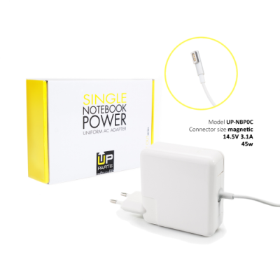 Alimentatore compatibile Apple MagSafe1 Type ``L`` da 45W 24V 1.875A